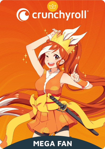 Crunchyroll MEGA FAN Subscription 72 Digital